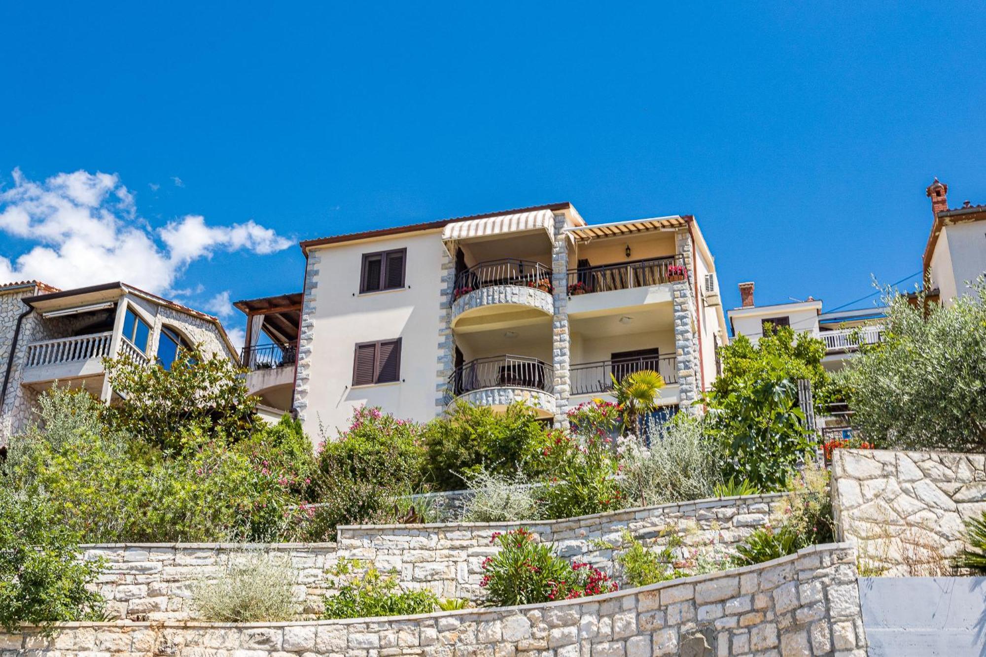 Appartement Ladym à Rabac Extérieur photo